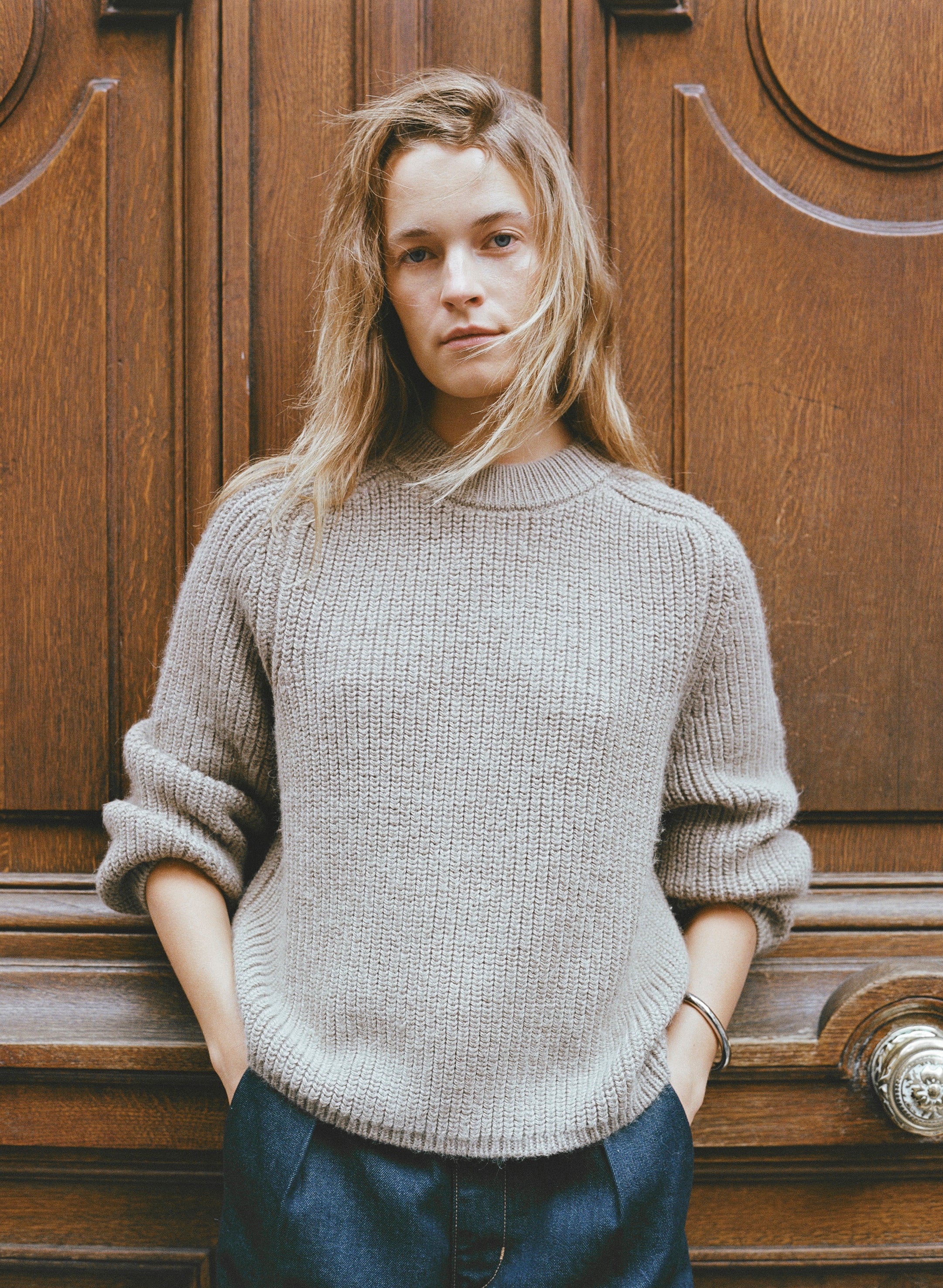 Elia Crew, Baby Alpaca, Brush