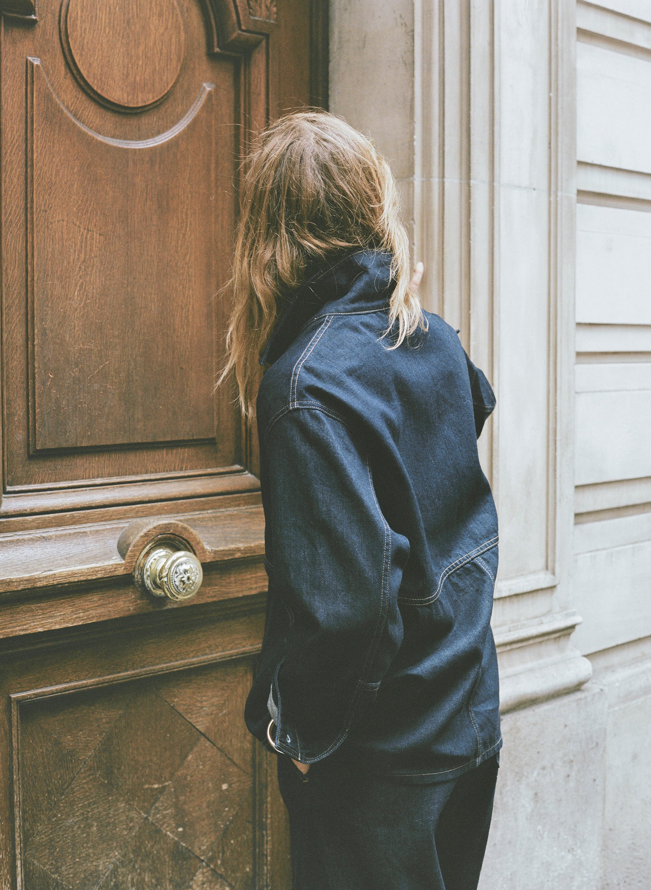 Loretta Jacket, Tencel Denim, Rinse