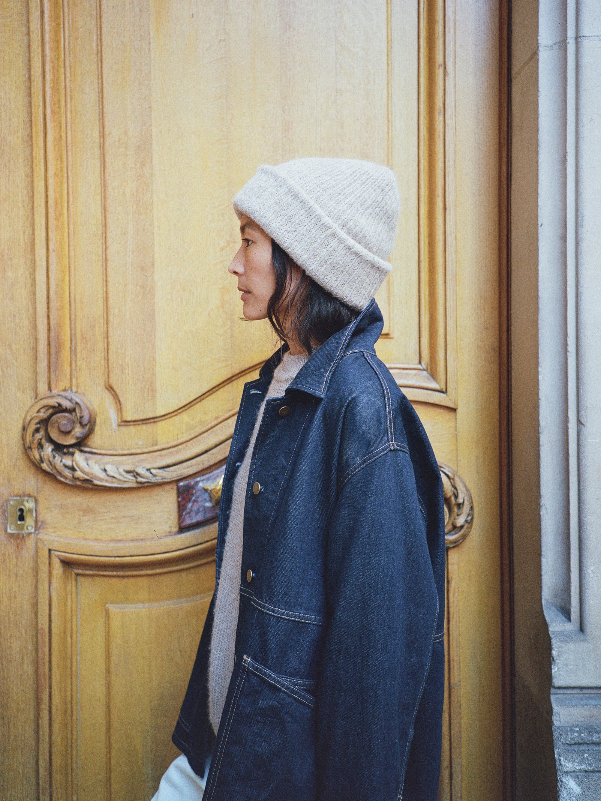 Sierra Beanie, Alpaca Blend, Brush