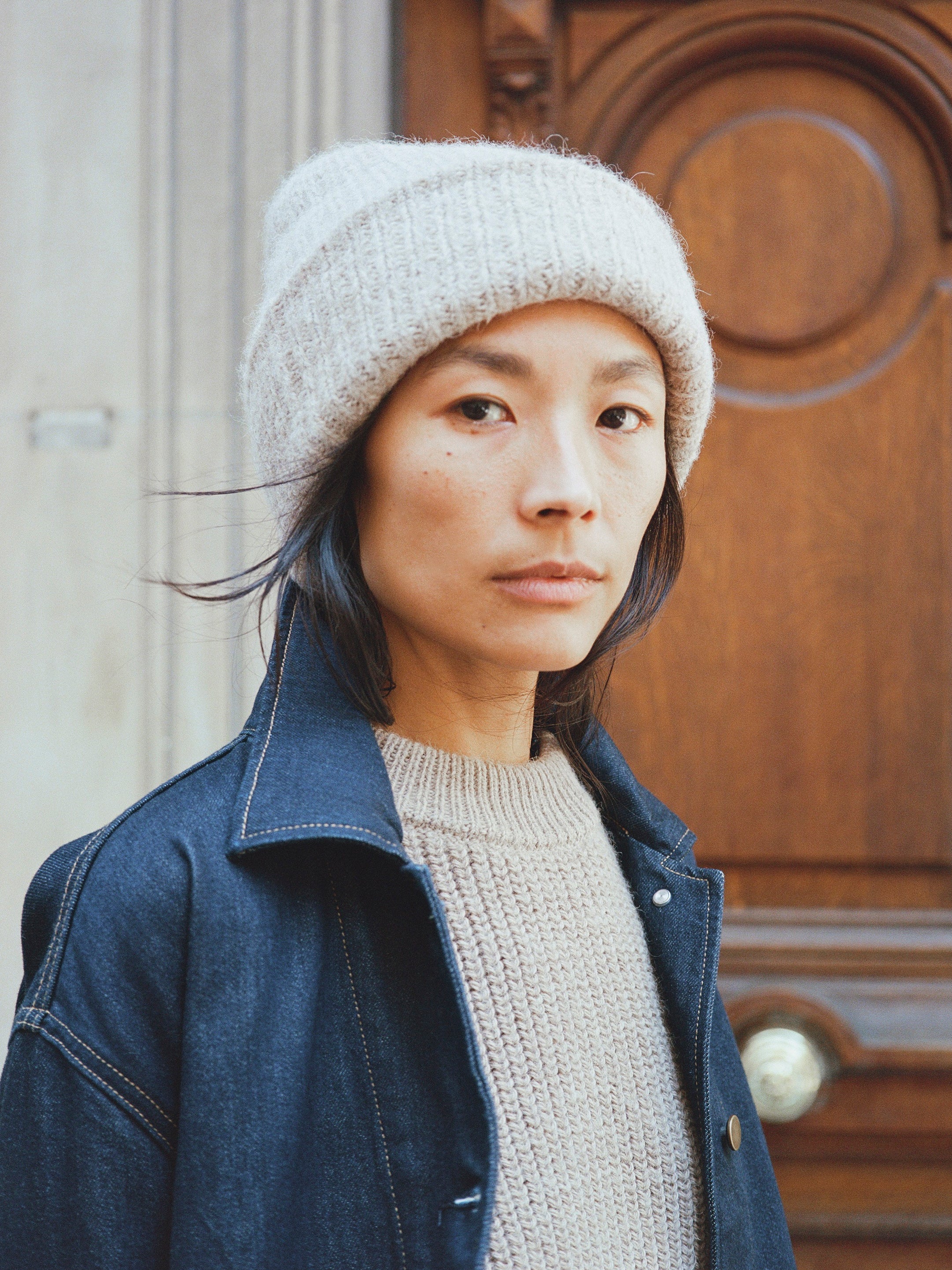 Sierra Beanie, Alpaca Blend, Brush