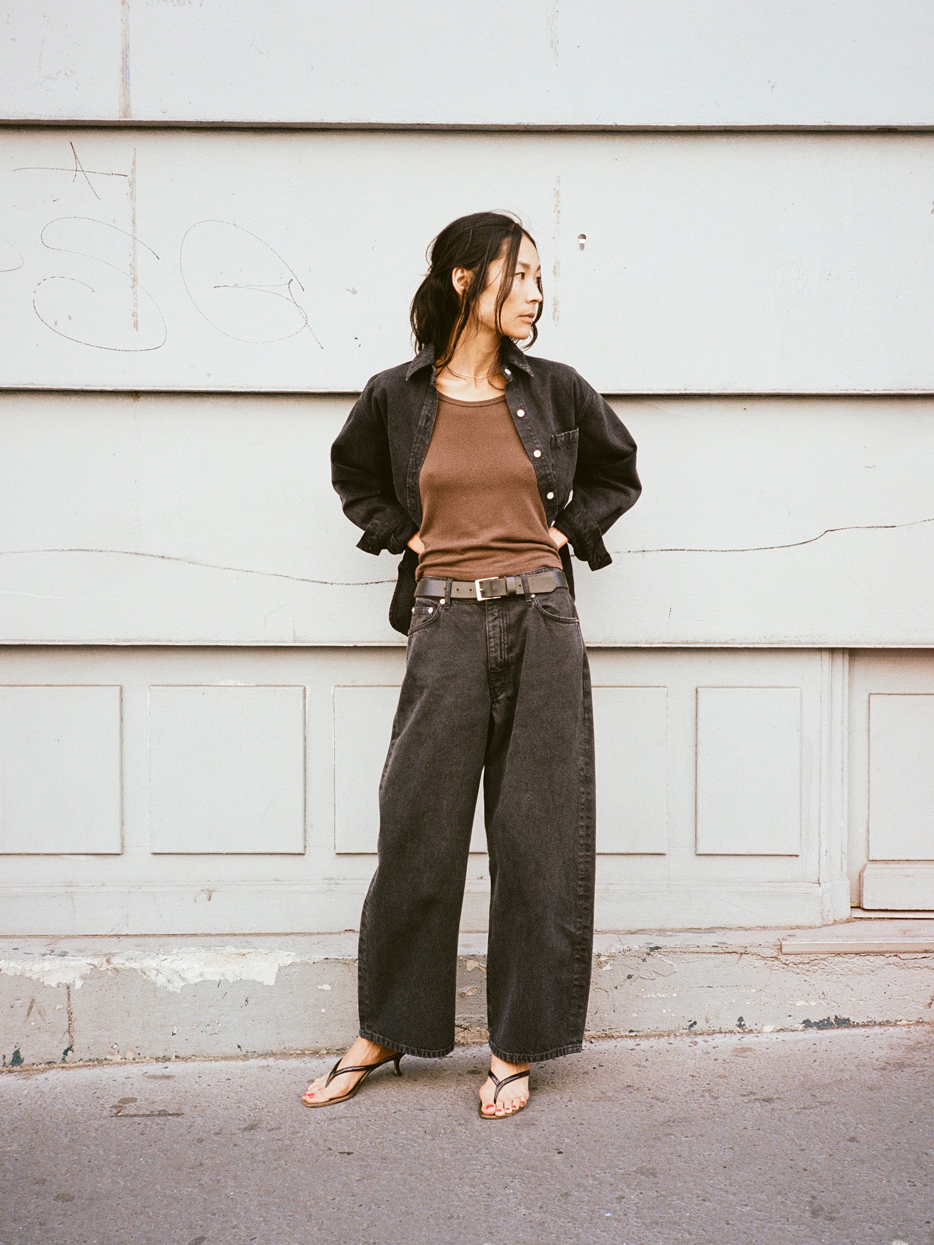 Baby Tee, Regen Silk Noil Jersey, Manzanita