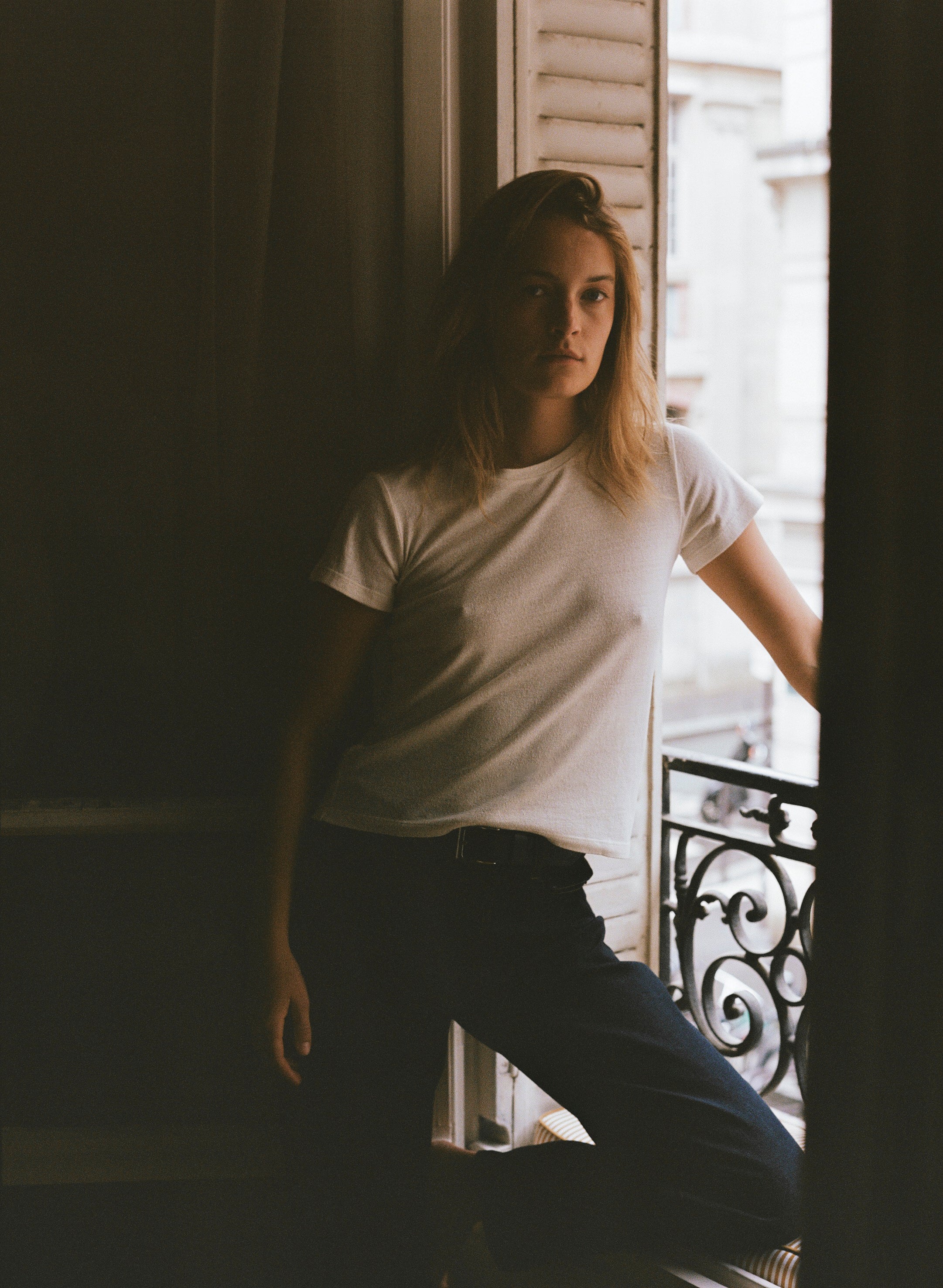 Classic Tee, Regen Silk Noil Jersey, Natural