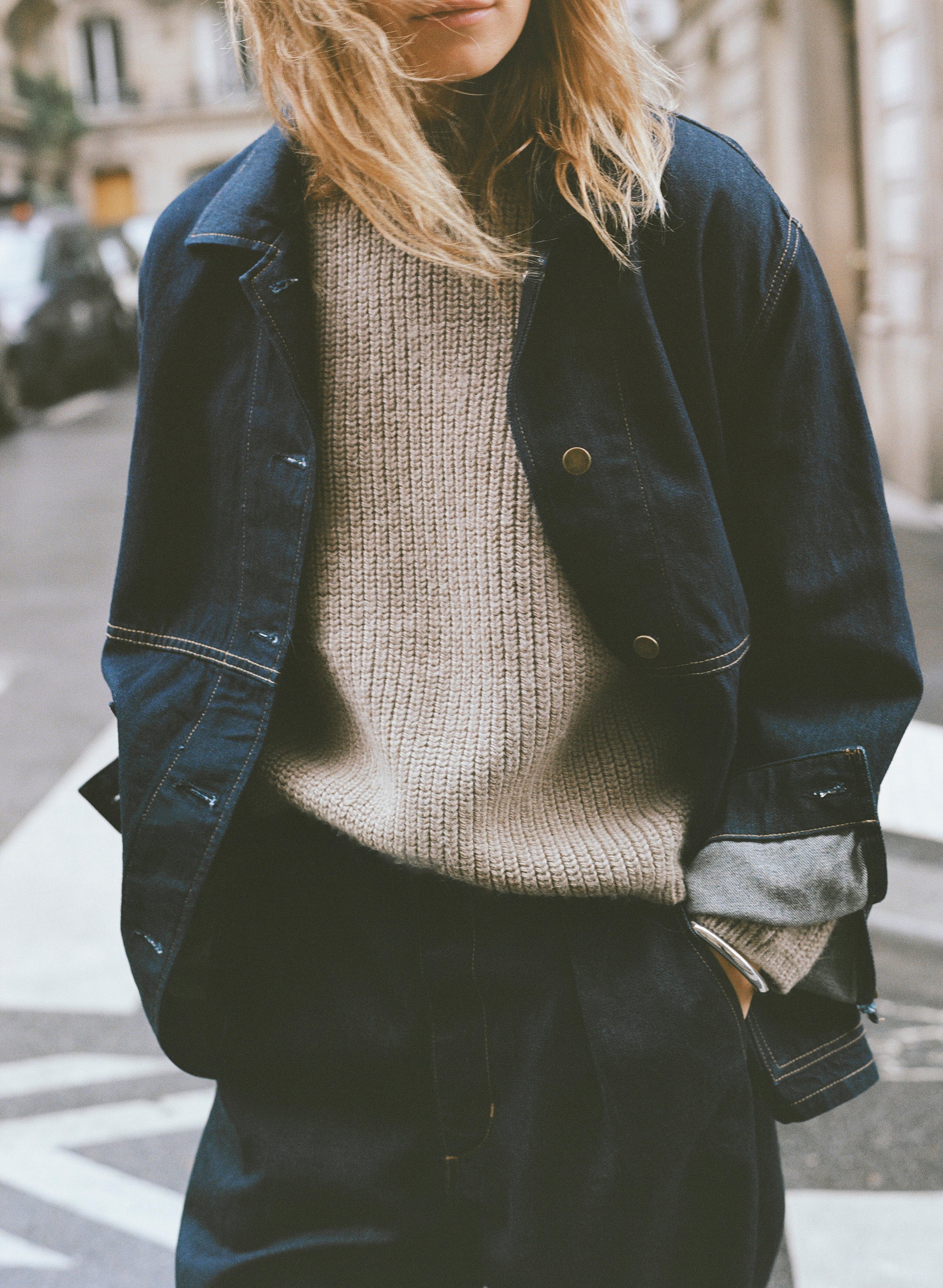 Loretta Jacket, Tencel Denim, Rinse