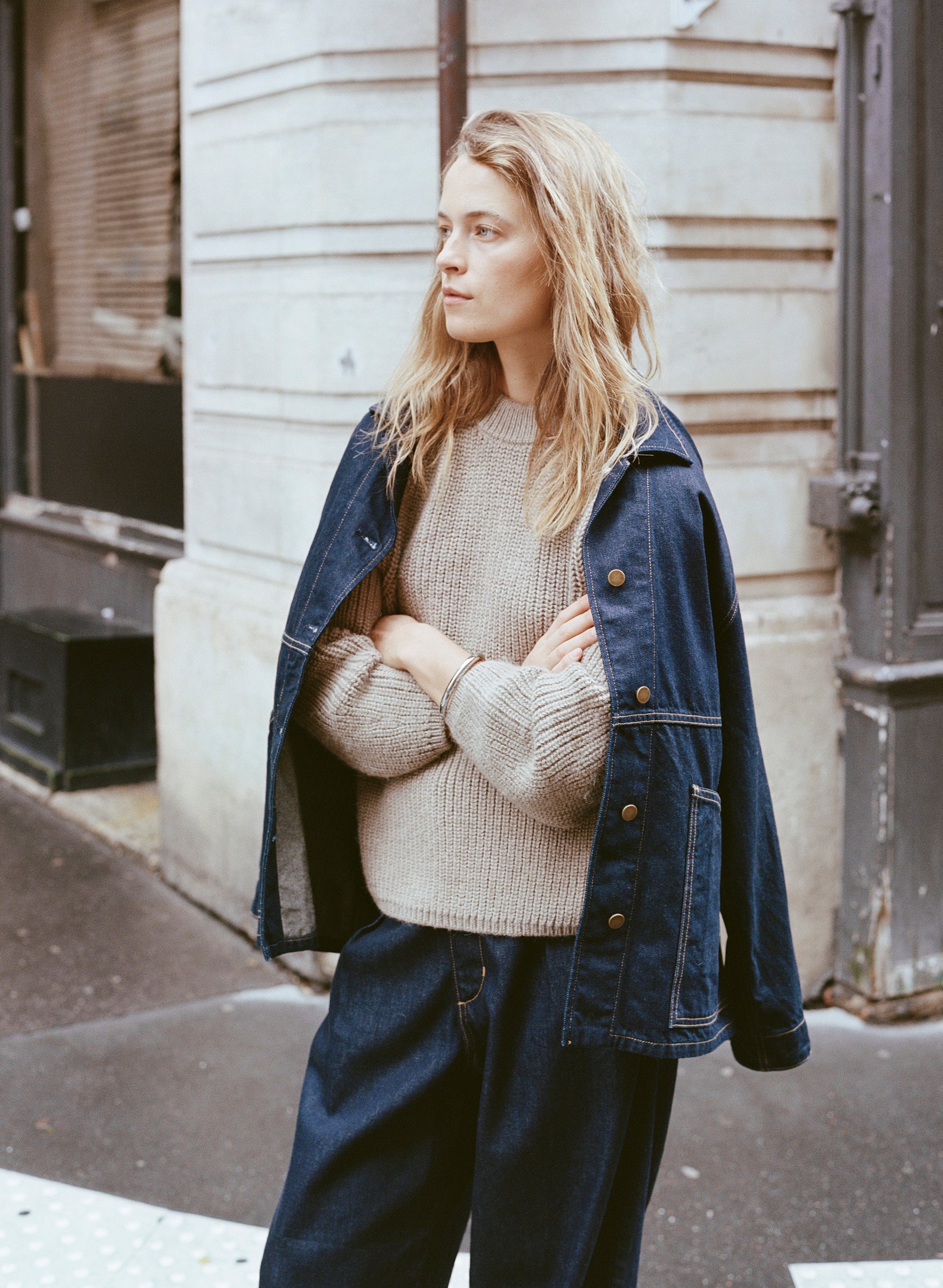 Elia Crew, Baby Alpaca, Brush