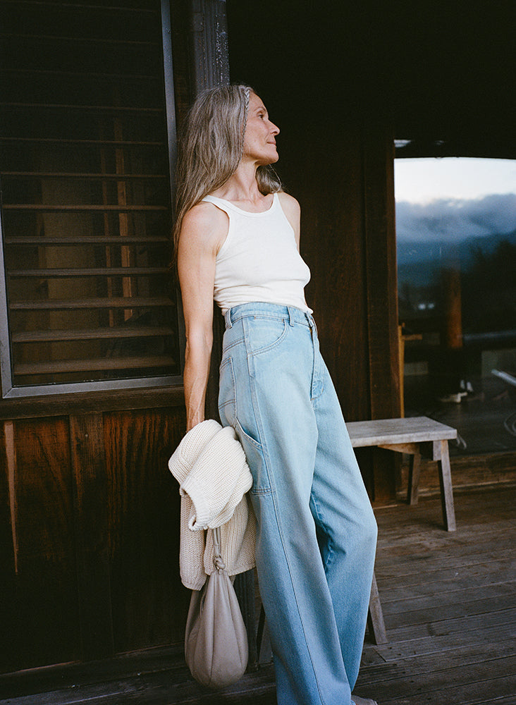 Carmen Jean, Tencel Denim, Vintage Light