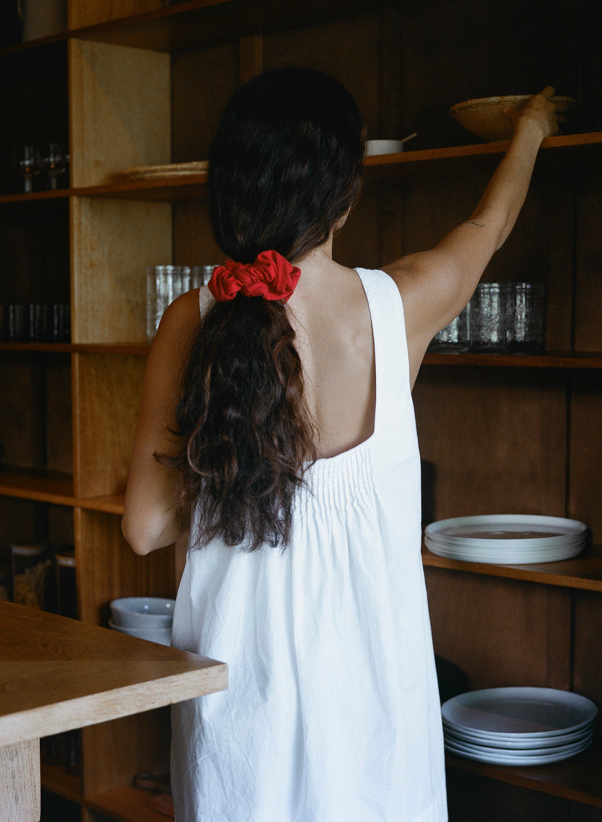 Milo Dress, Organic Batiste, Natural