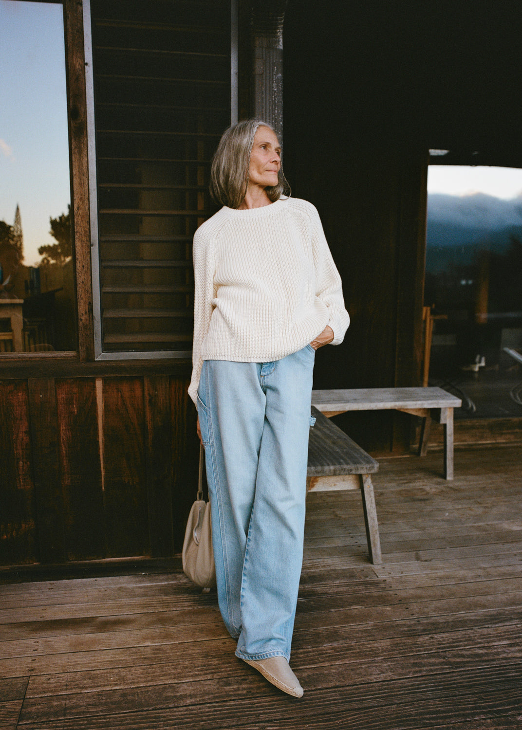 Carmen Jean, Tencel Denim, Vintage Light