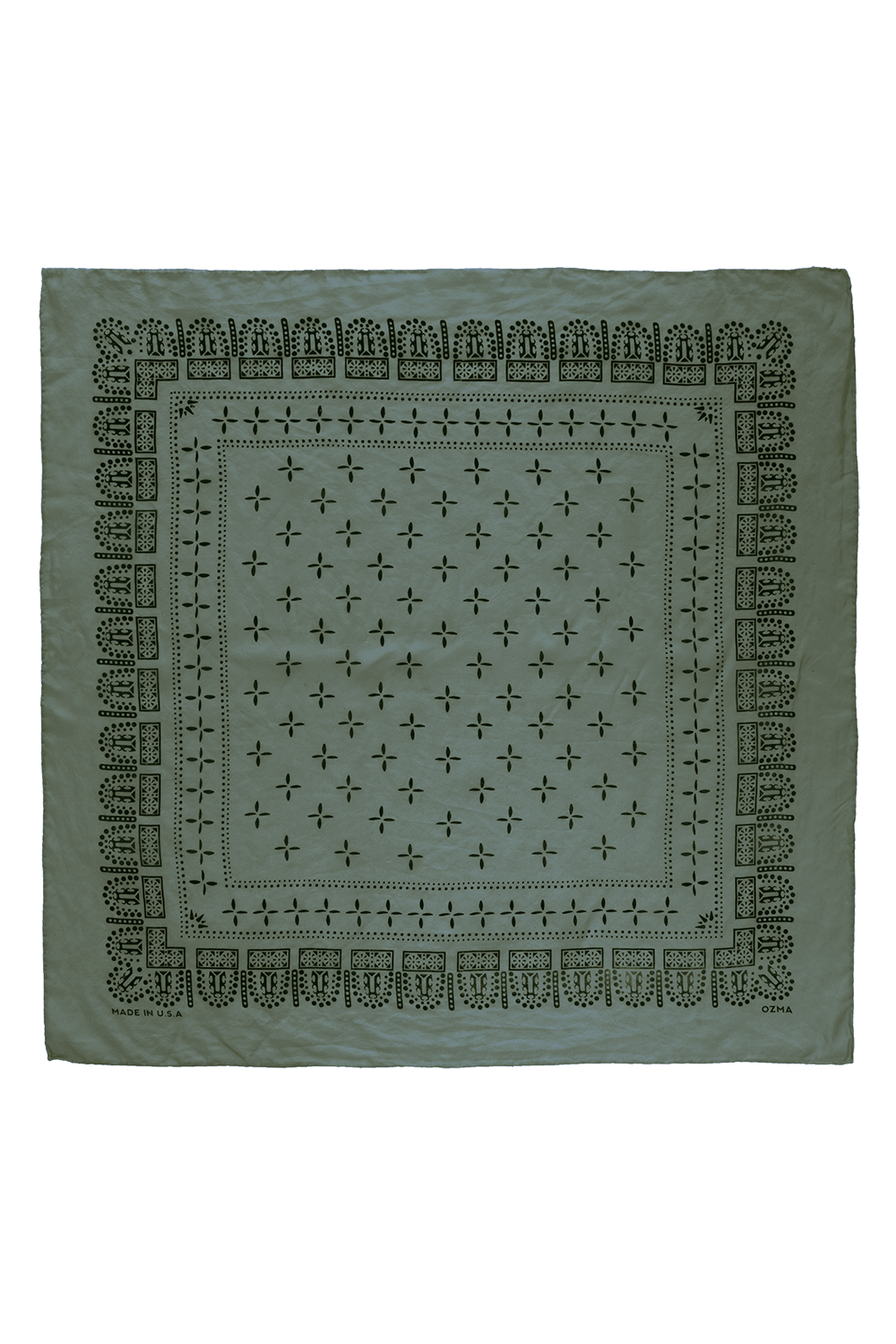 1930s Bandana, Regen Silk, Meadow