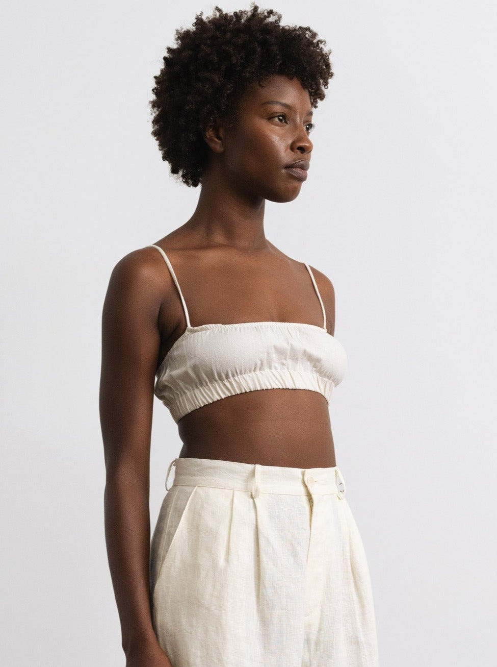 House Top, Regen Silk Noil, Natural