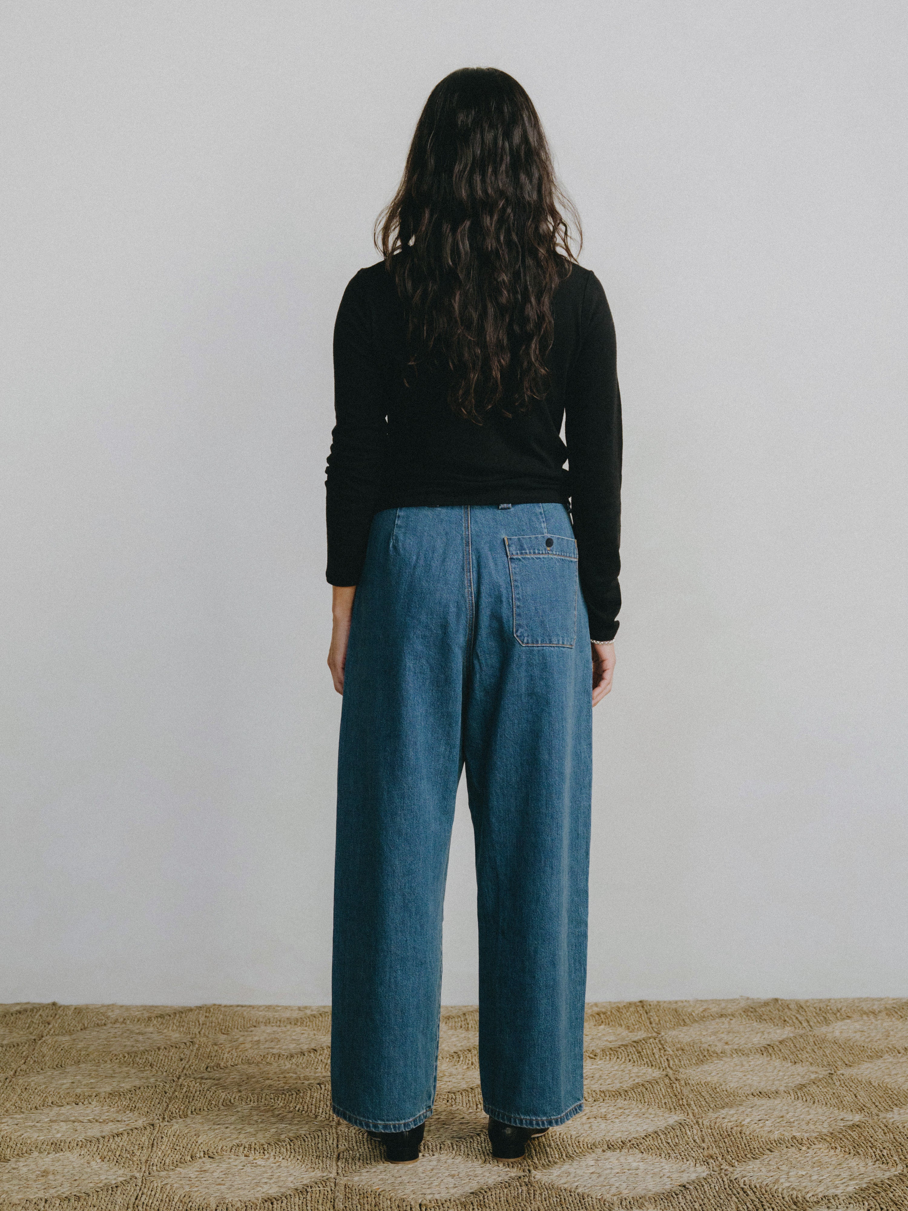 Field Pant, Tencel Denim, Vintage Dark