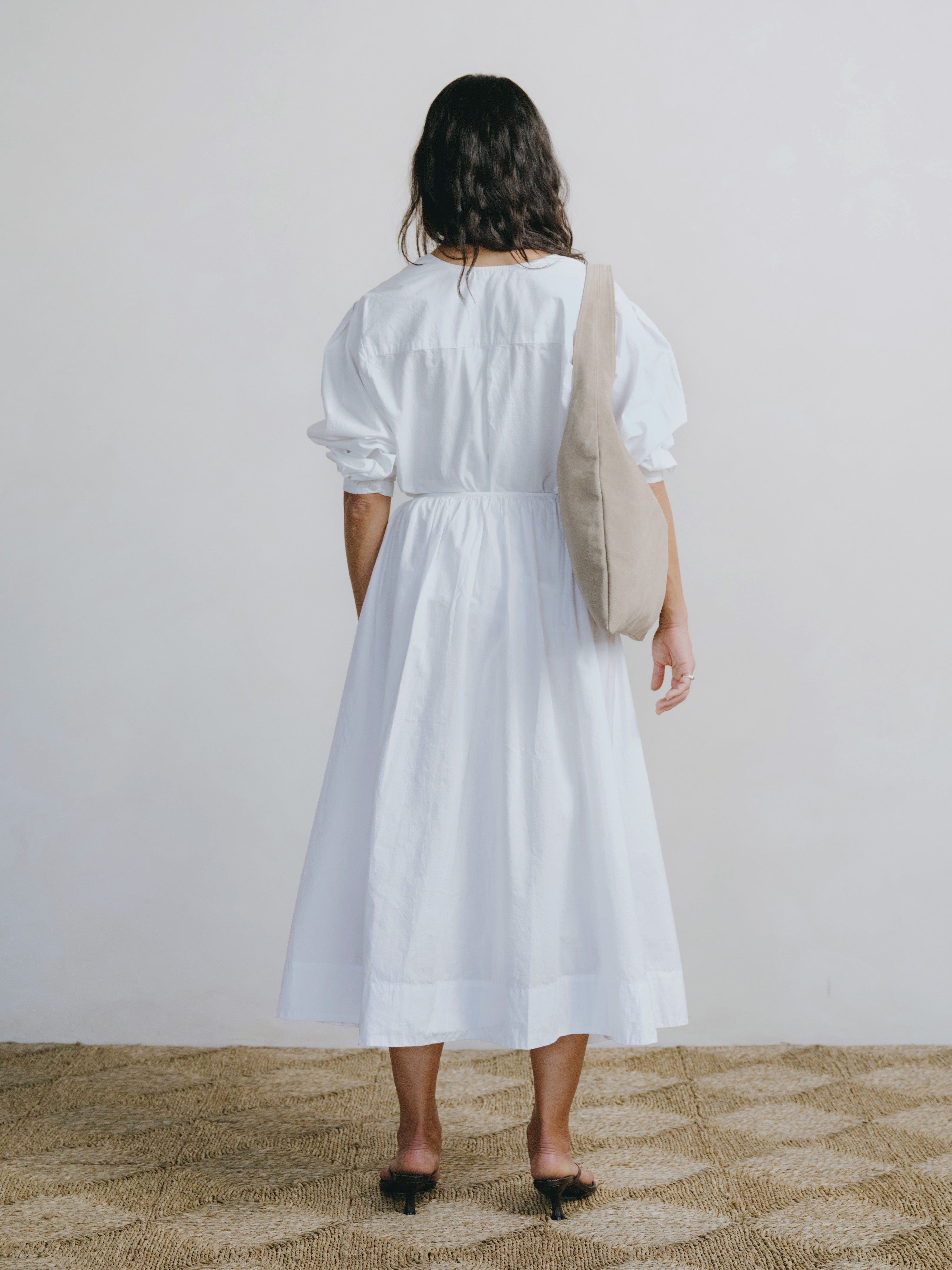 Ava Skirt, Organic Batiste, Natural