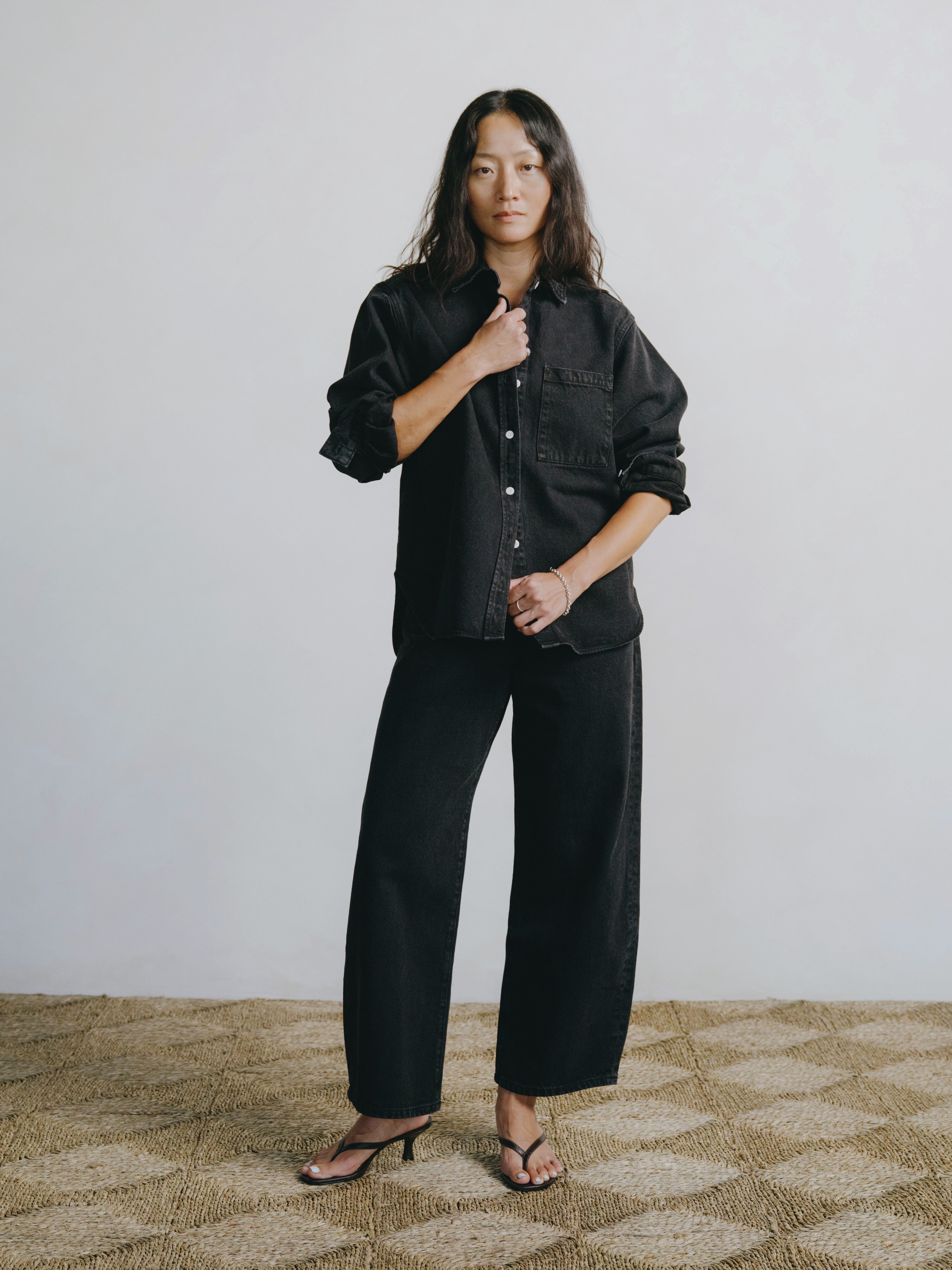 Ronnie Jean, Recycled Denim, Vintage Black