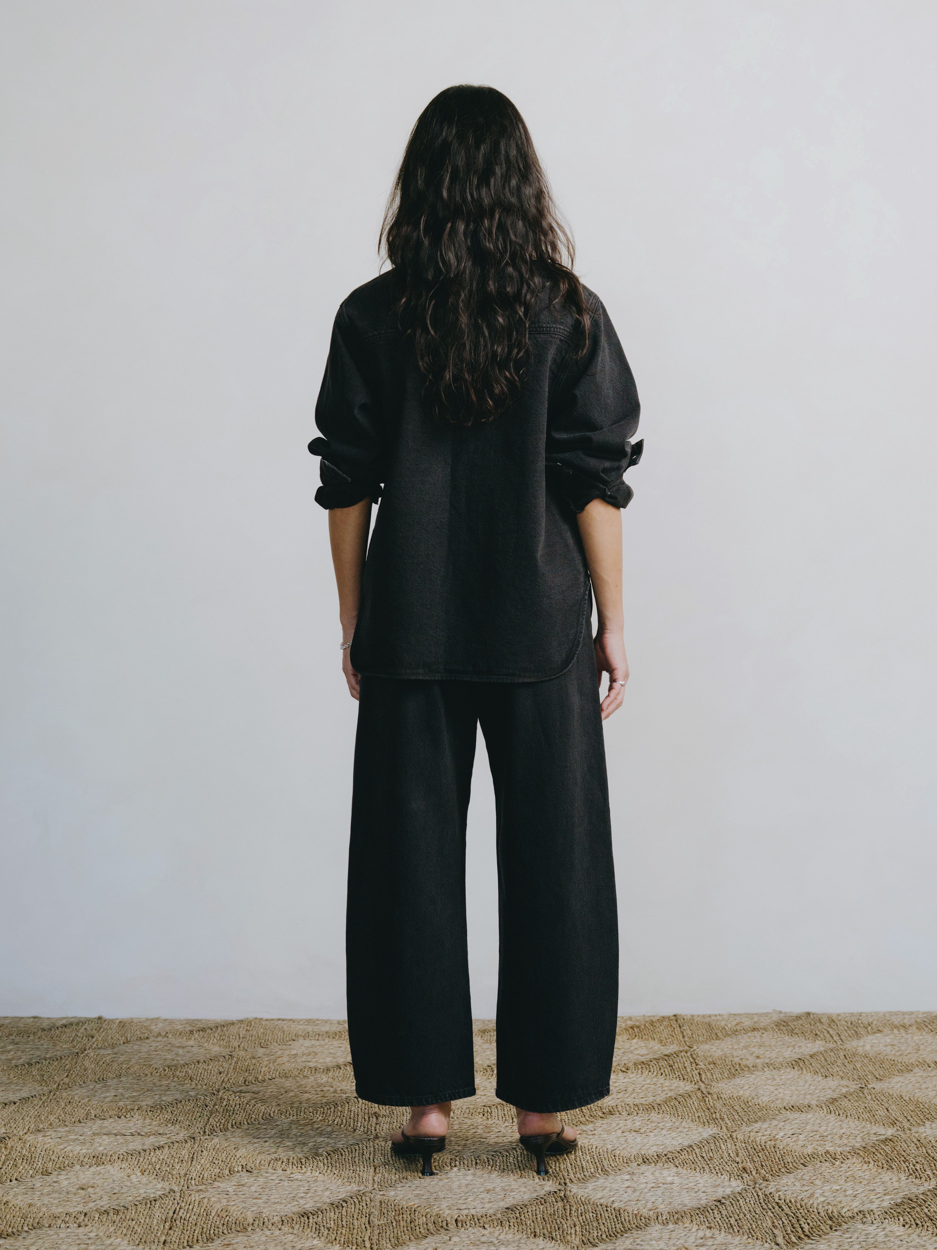 Ronnie Jean, Recycled Denim, Vintage Black