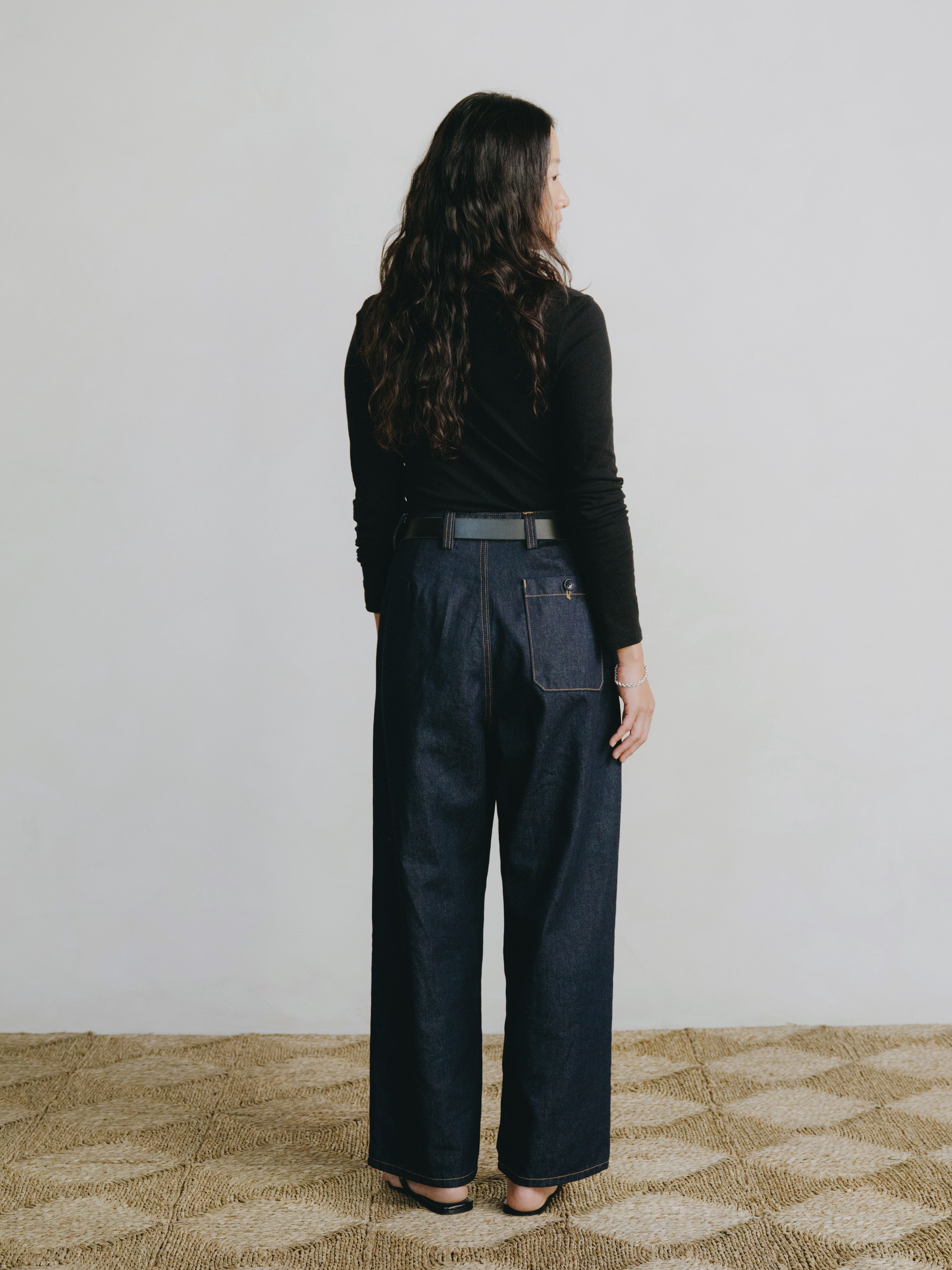 Field Pant, Tencel Denim, Rinse