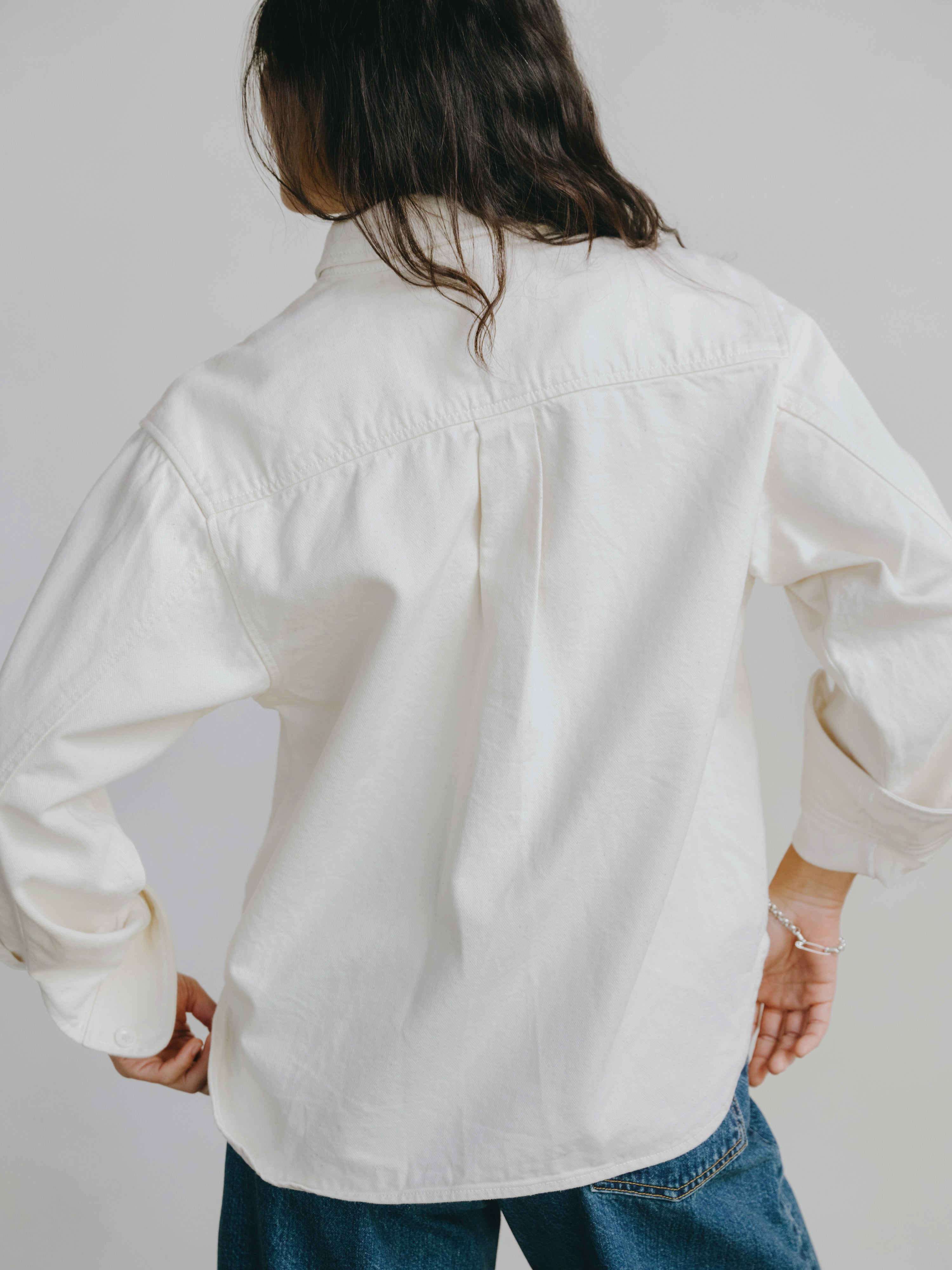 Zip Popover, Broken Twill, Putty