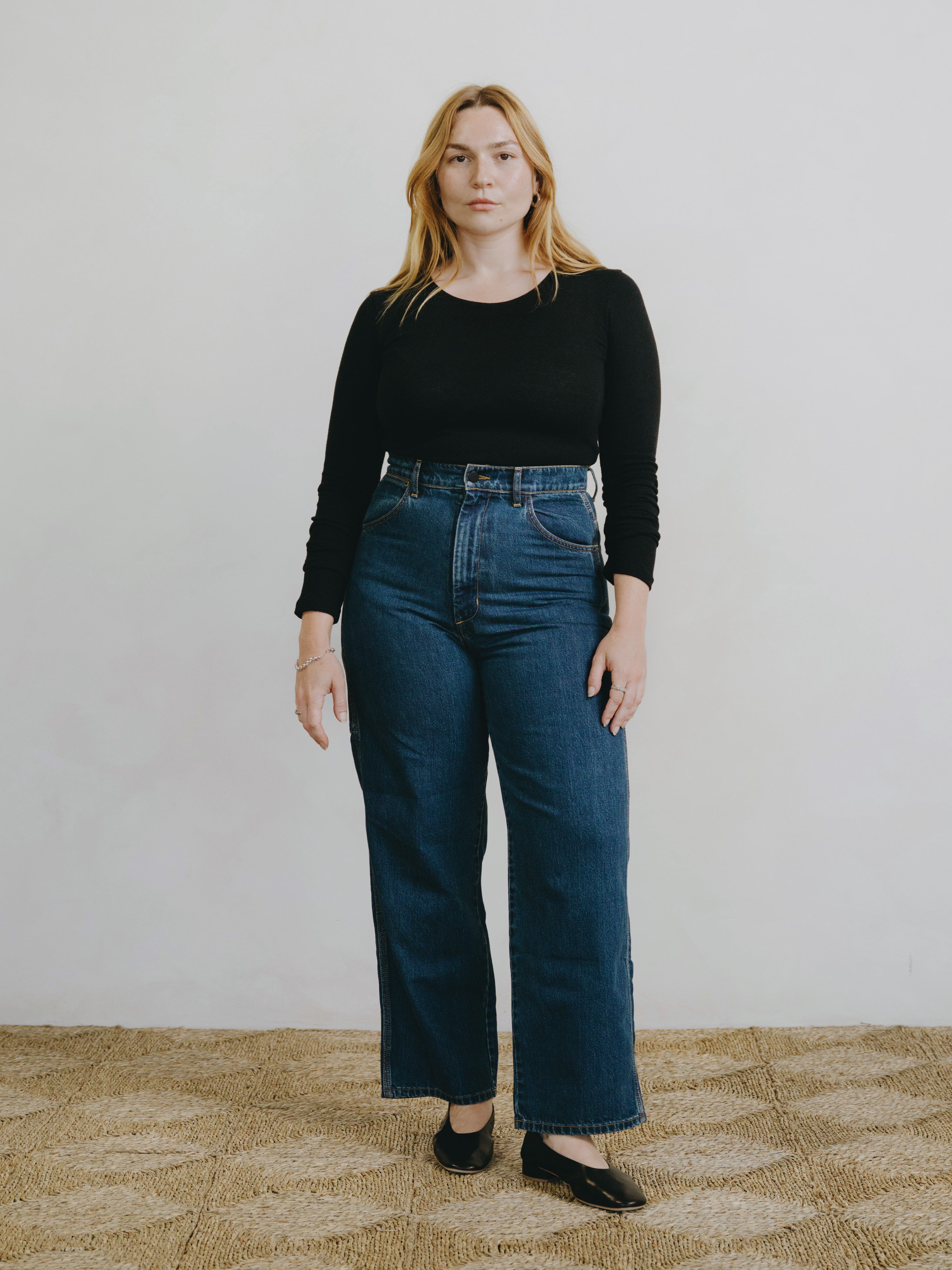 Carmen Jean, Tencel Denim, Vintage Dark