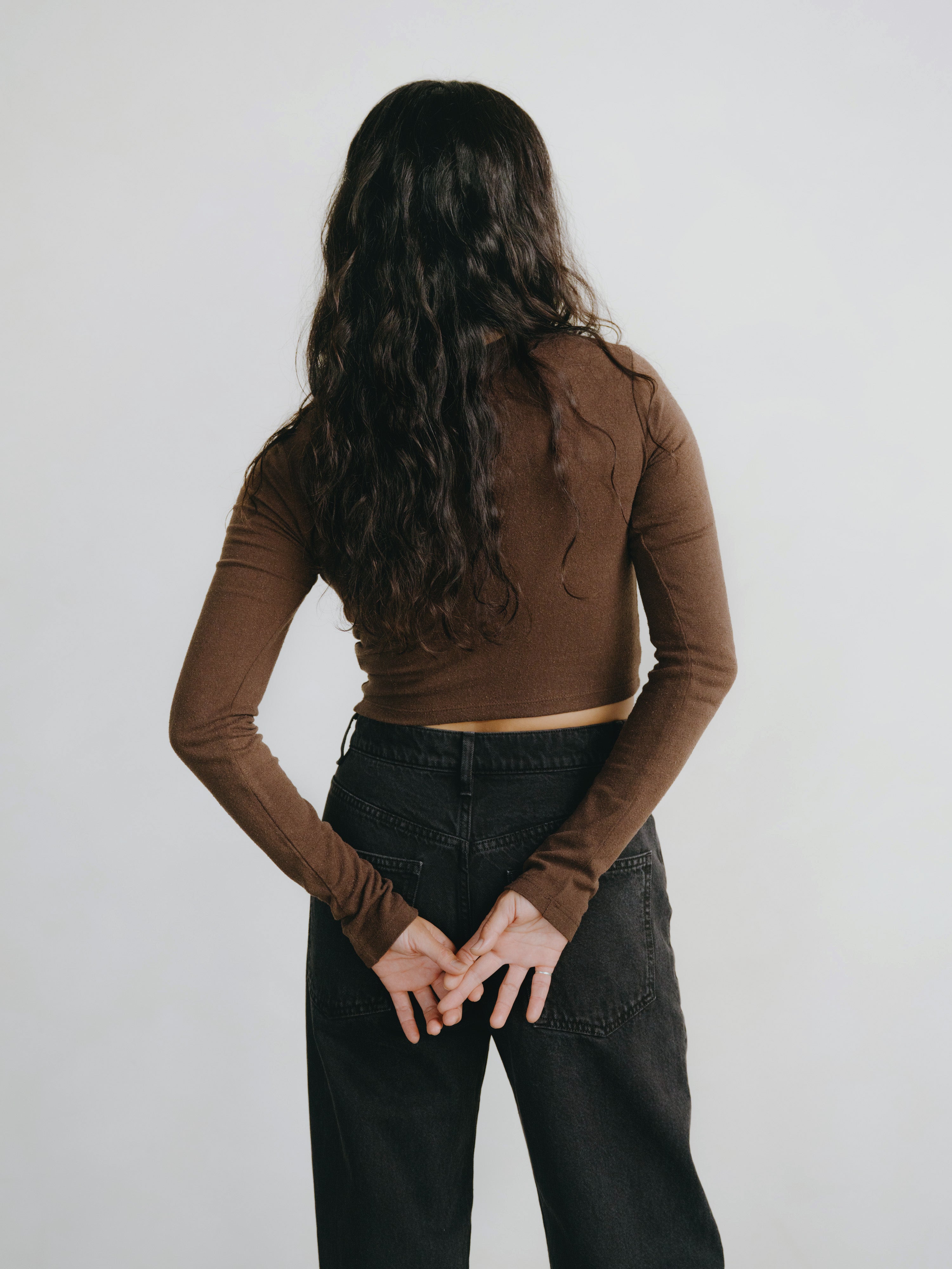 Lia Top, Regen Silk Noil Jersey, Manzanita