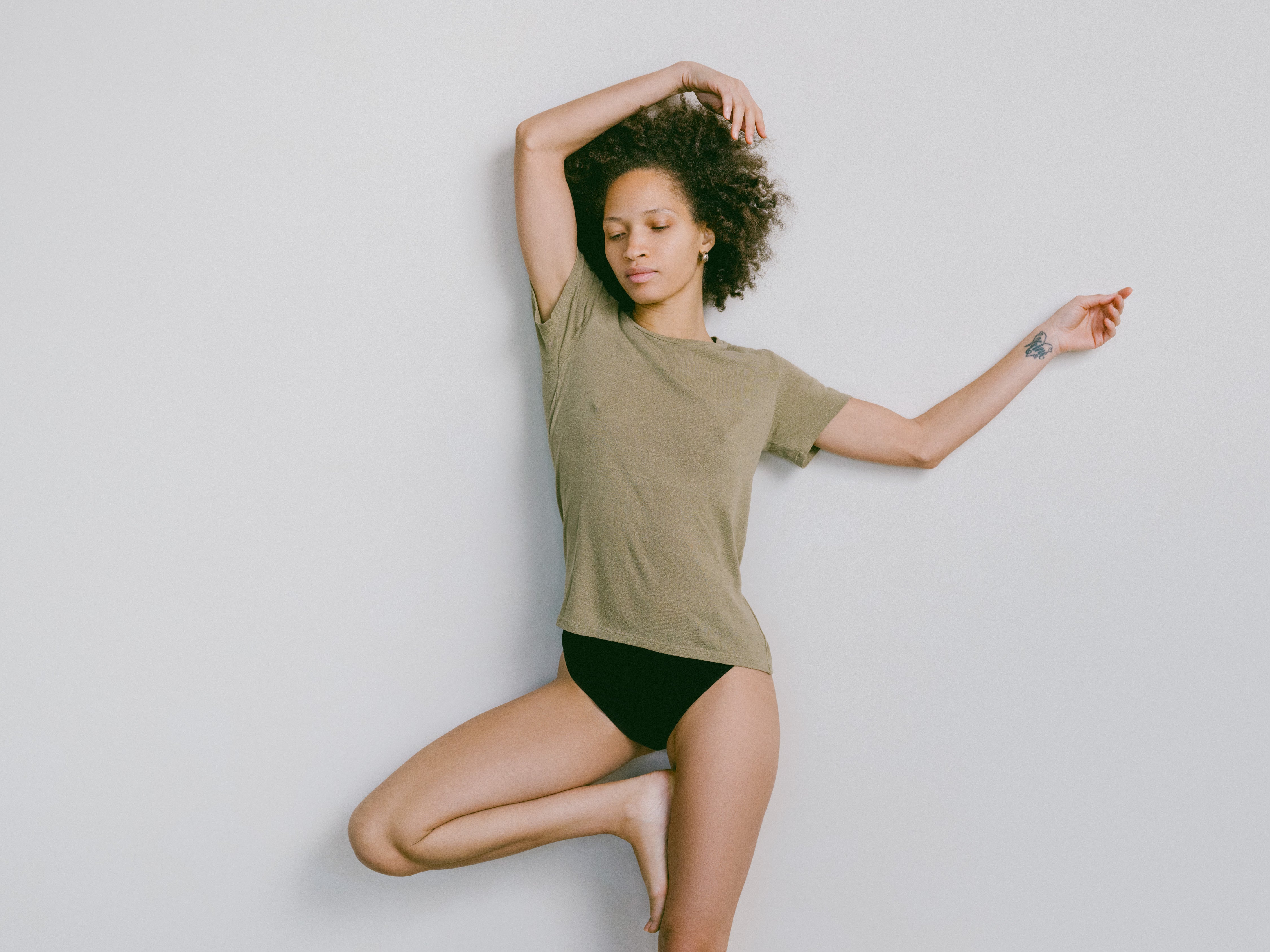 Classic Tee, Regen Silk Noil Jersey, Sage