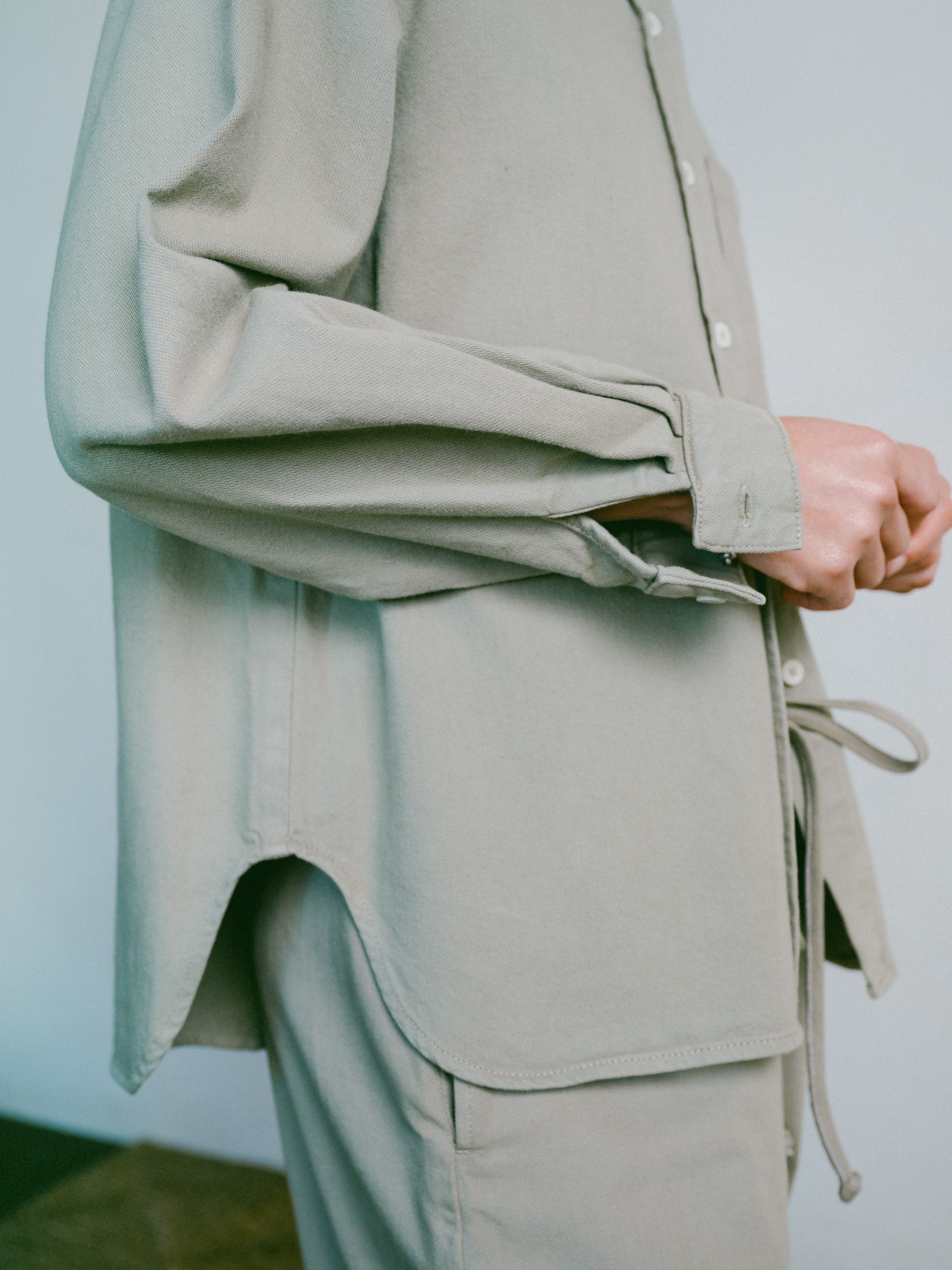 Denim Marcie Shirt, Broken Twill, Oregano