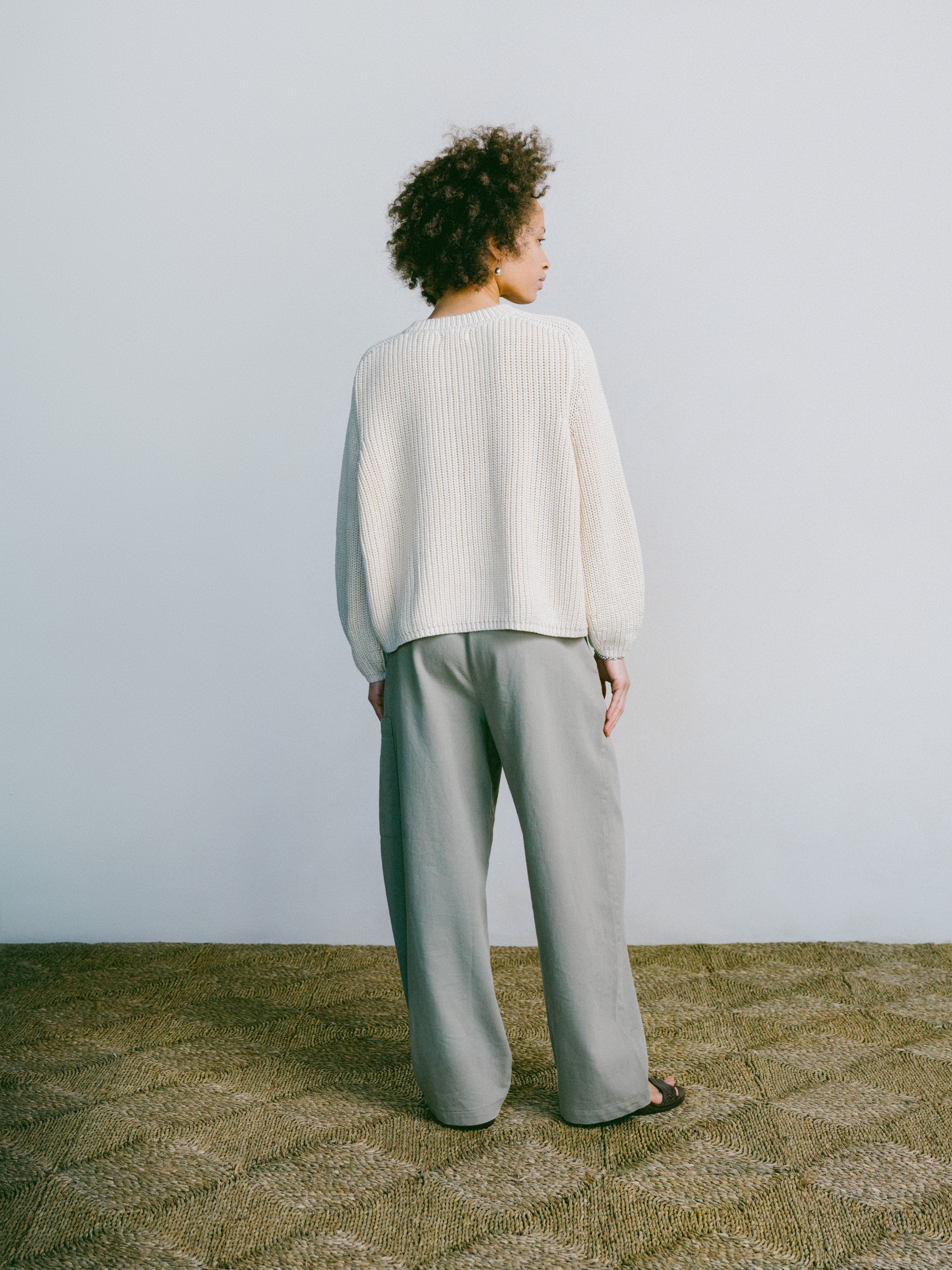 Shore Pant, Broken Twill, Oregano