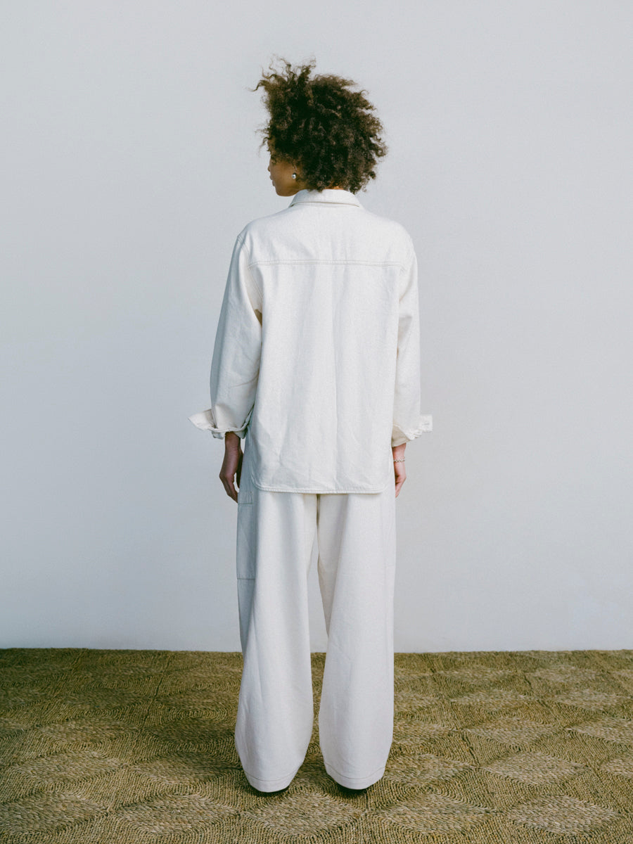 Shore Pant, Broken Twill, Putty