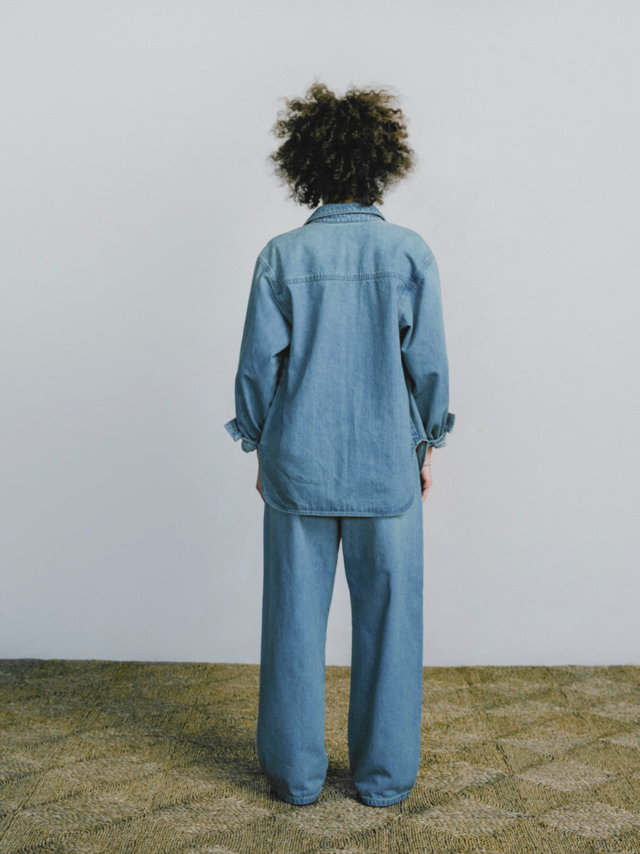 Field Pant, Tencel Denim, Vintage Light