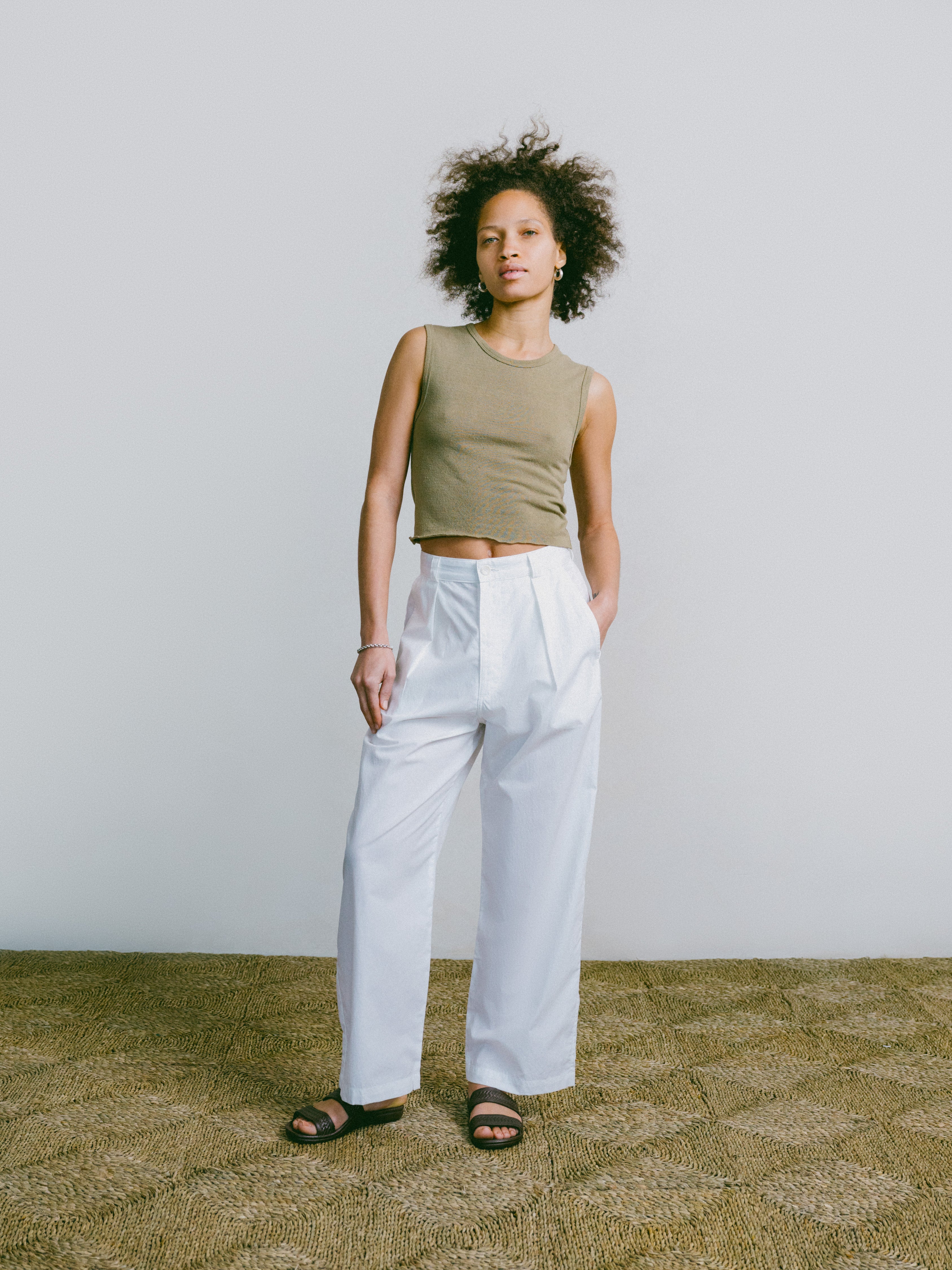 Poplin Field Pant, Organic Poplin, Natural