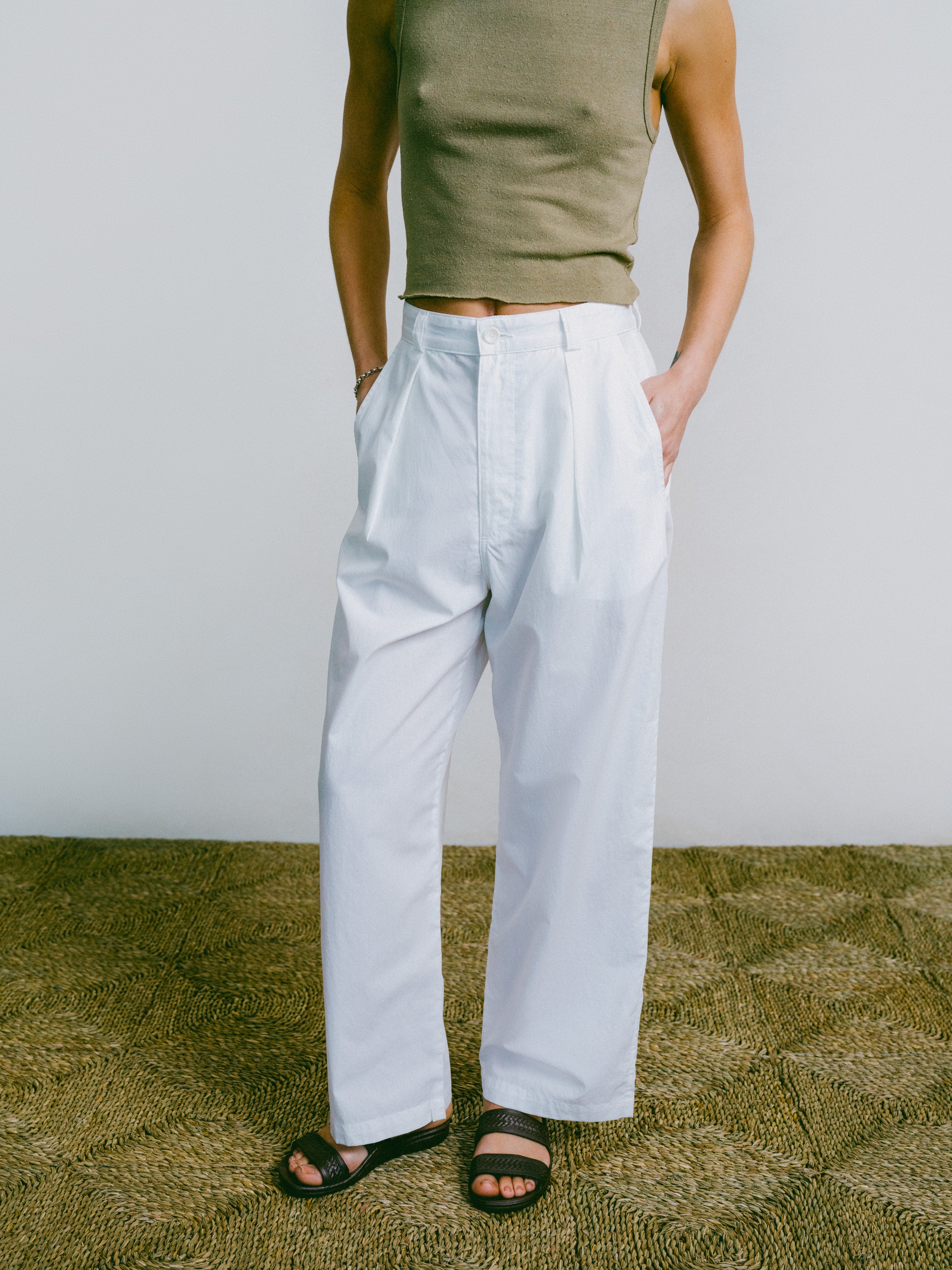 Poplin Field Pant, Organic Poplin, Natural