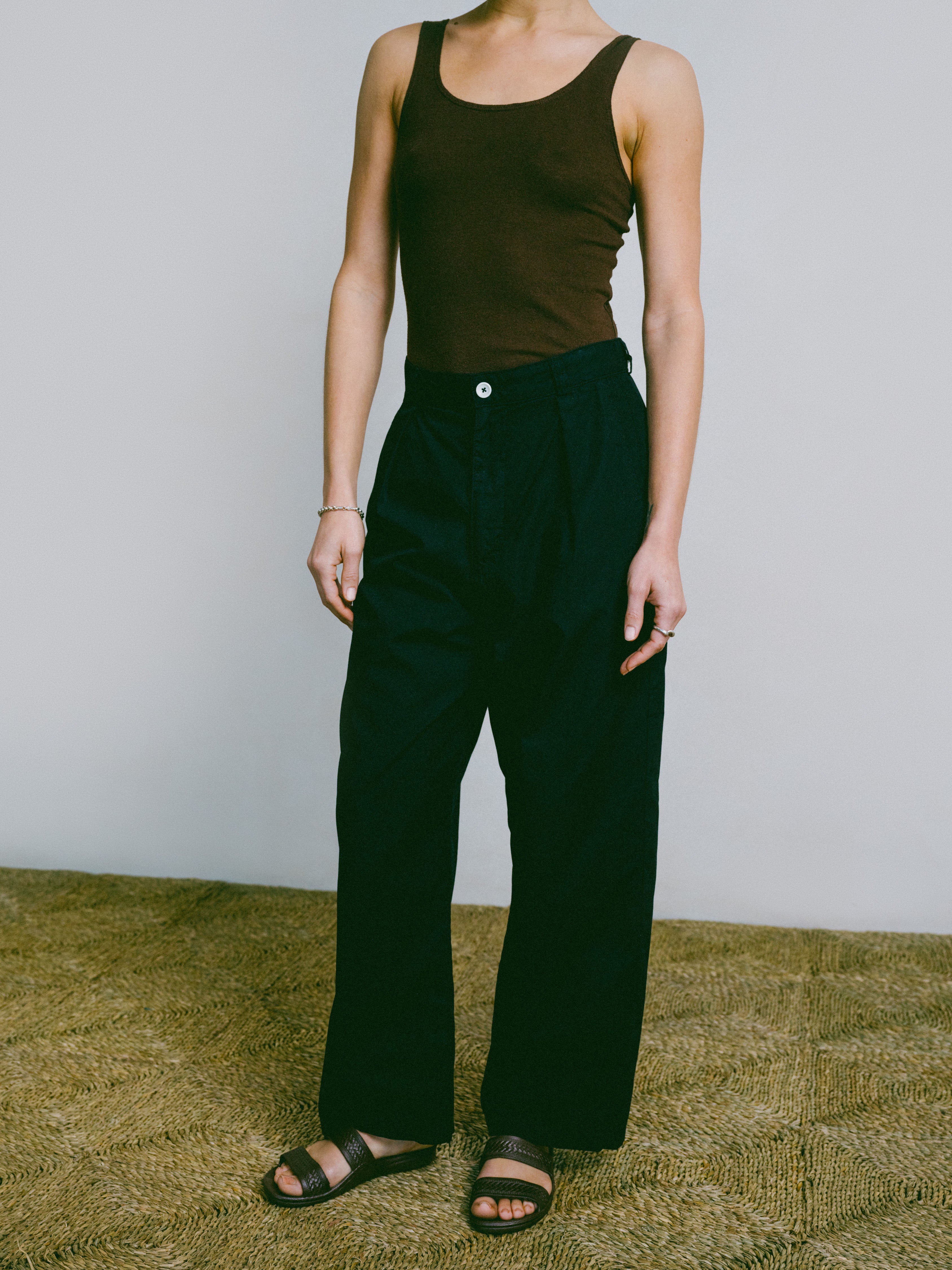Poplin Field Pant, Organic Poplin, Black
