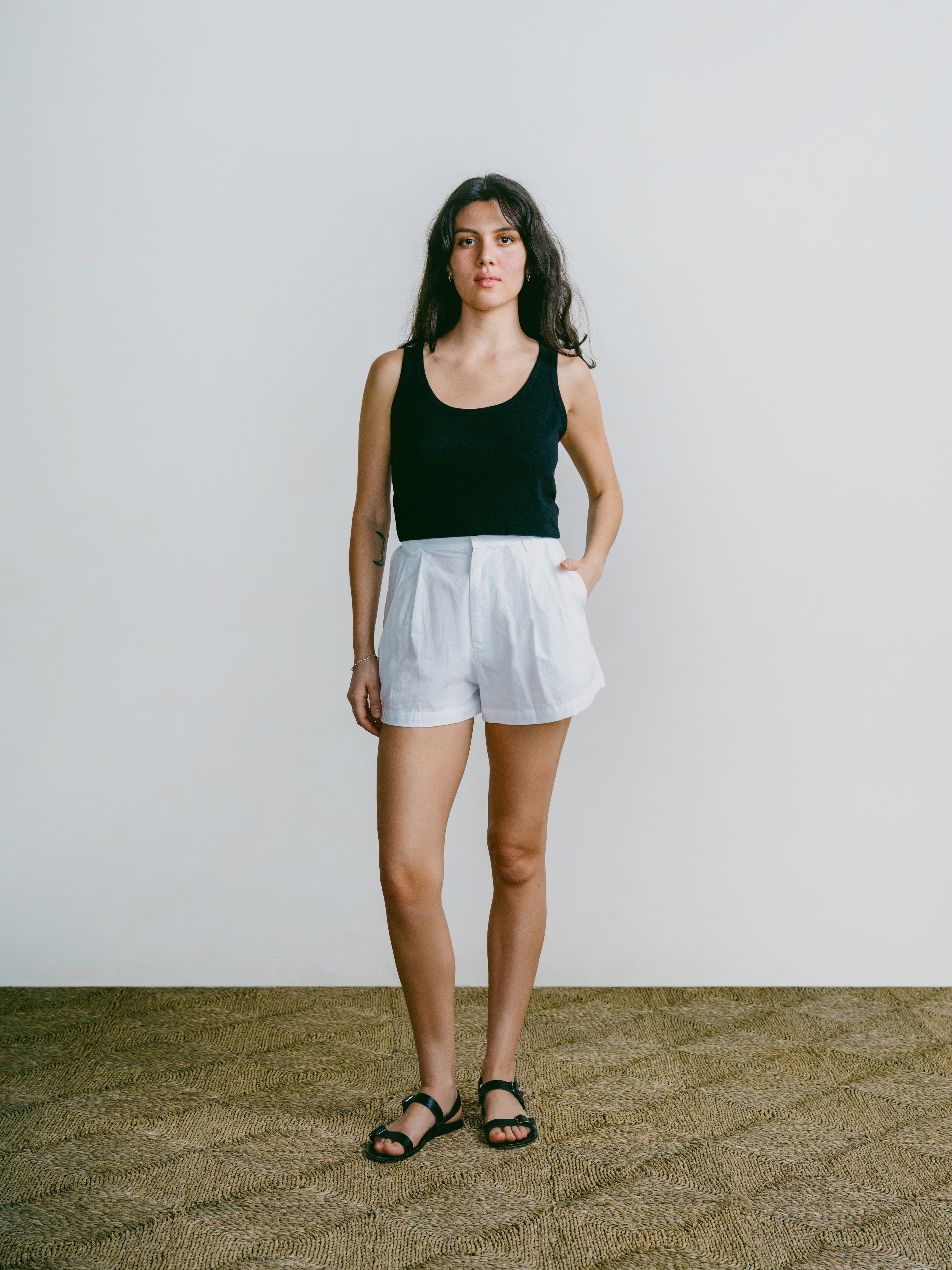 Summer Short, Organic Batiste, Natural