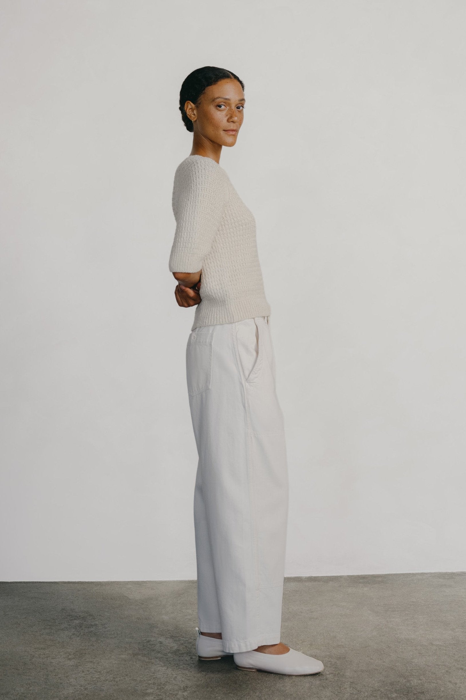 Jardin Pant, Tencel Bull Denim, Putty