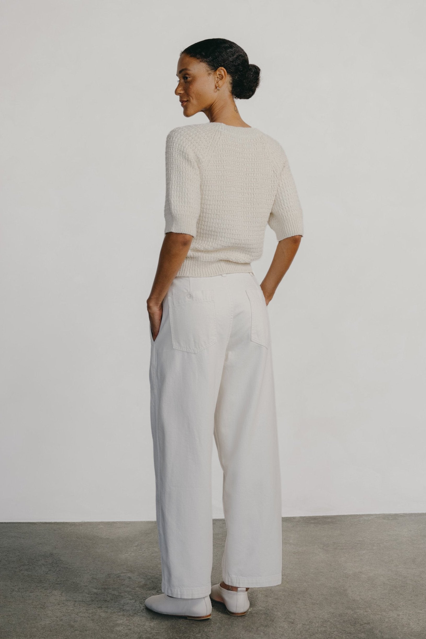 Jardin Pant, Tencel Bull Denim, Putty