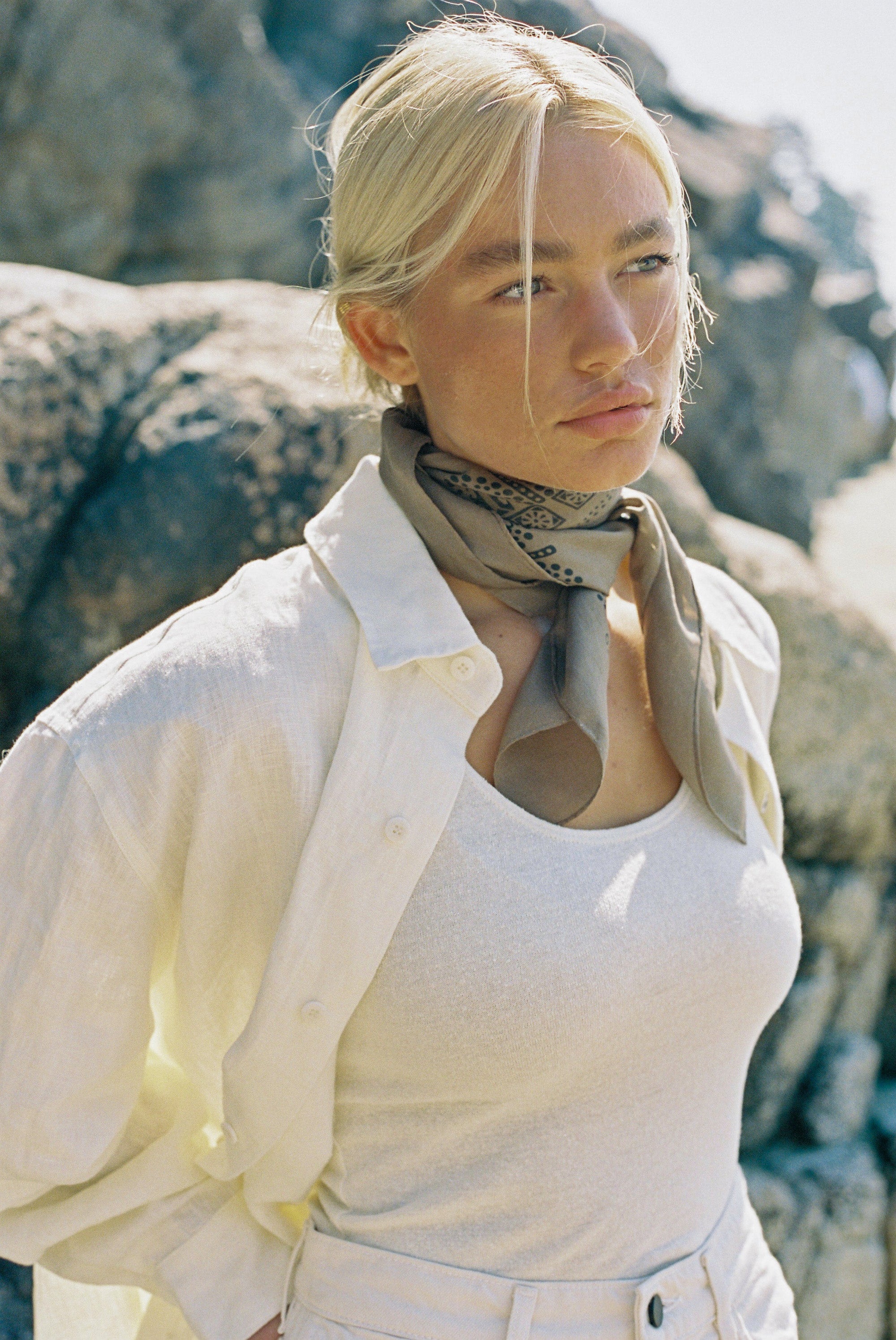 1930s Bandana, Regen Silk, Oak