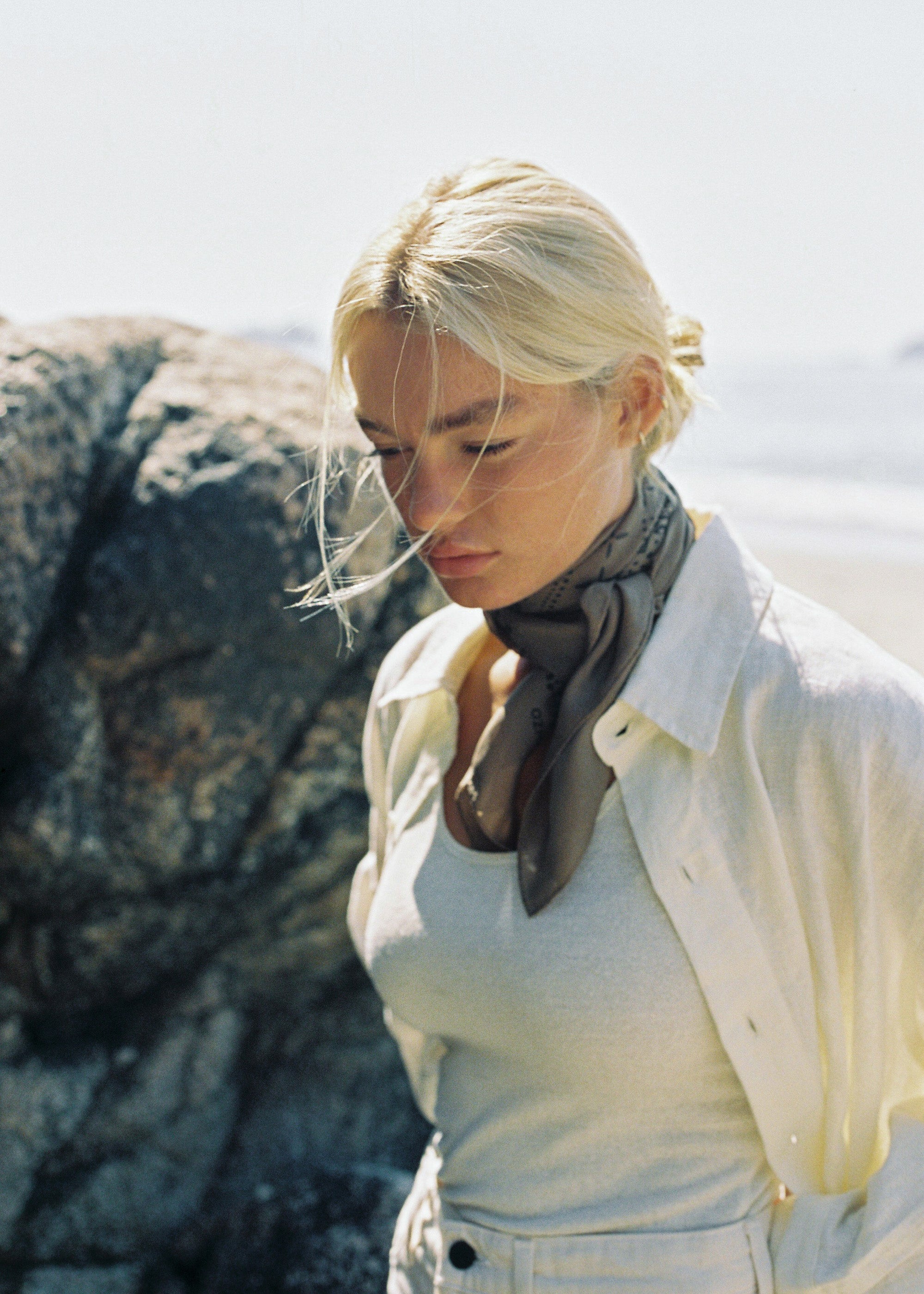 1930s Bandana, Regen Silk, Oak