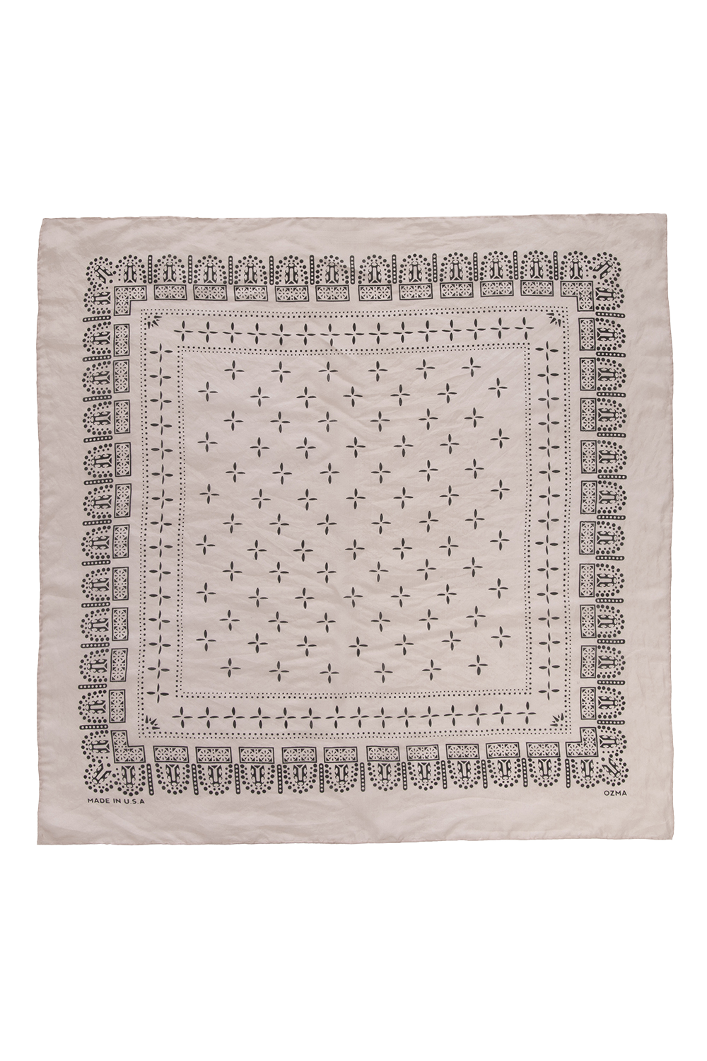 The OZMA Sisterhood Bandana, Regen Silk, Blush