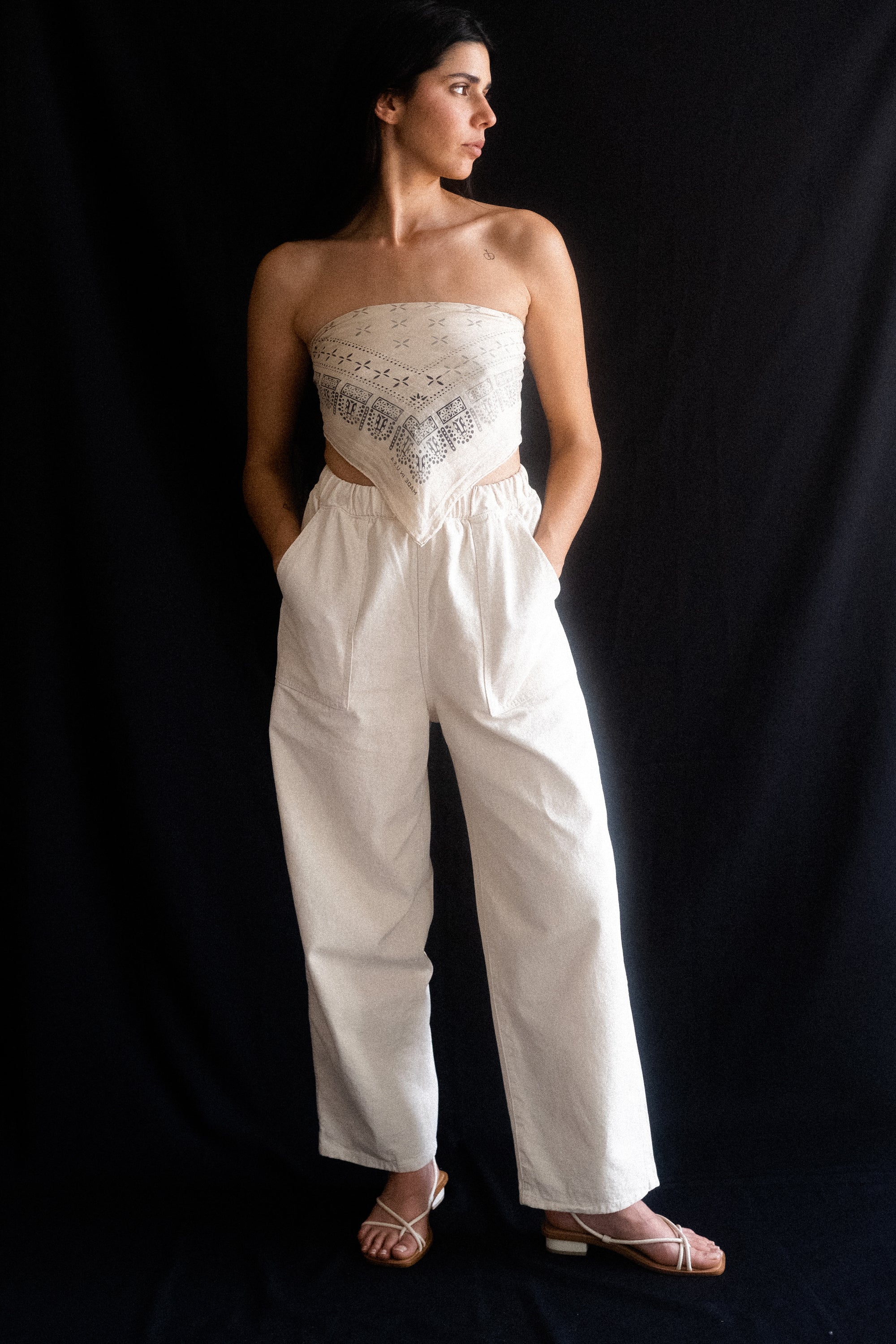 1930s Bandana, Regen Silk, Bare